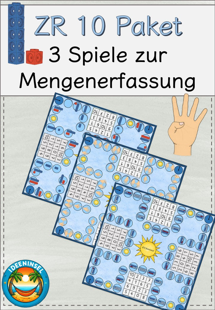 Bingo Bundle ZR 10 – Mengenerfassung spielerisch fördern