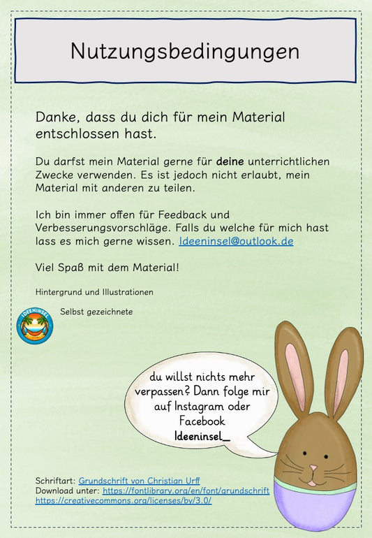 Oster-Rechenspaziergang ZR 100 – Addition & Subtraktion mit und ohne Zehnerübergang