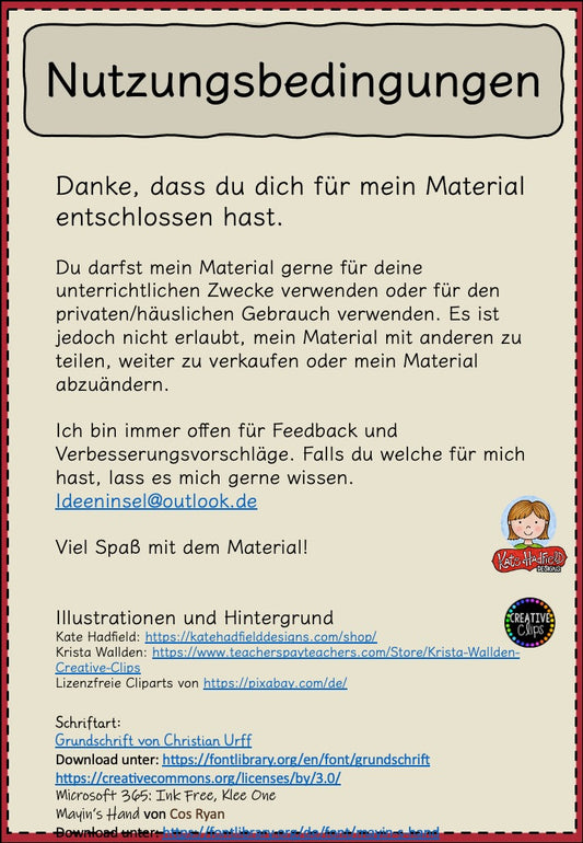 Anlaute Bingo Lernspiel Deutsch Anfangsunterricht Grundschule_Nutzungsbedingungen