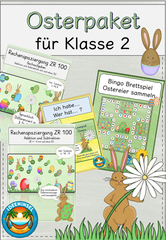 Ostermaterial Klasse 2