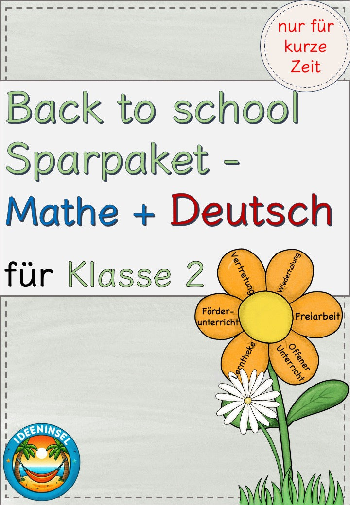 Back to School Bundle Klasse 2