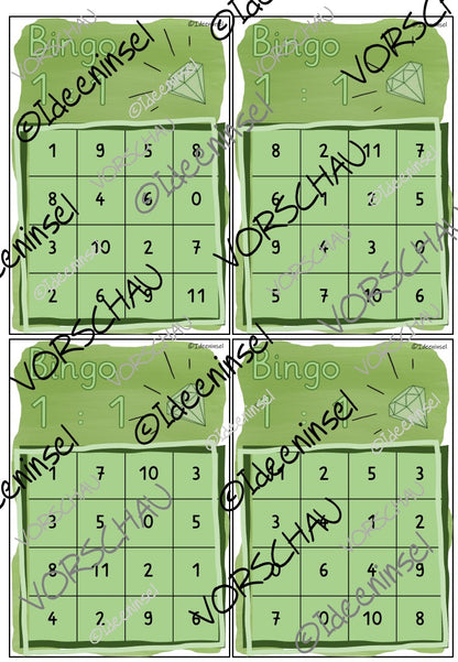 Einmaleinsspiele 5er-Reihe Materialpaket