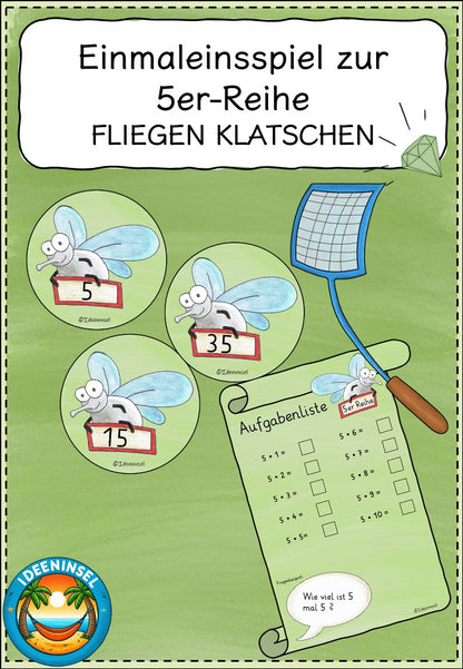 Einmaleinsspiele 5er-Reihe Materialpaket