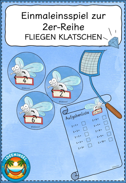 Einmaleins Klatschspiel 2er Reihe Grundschule