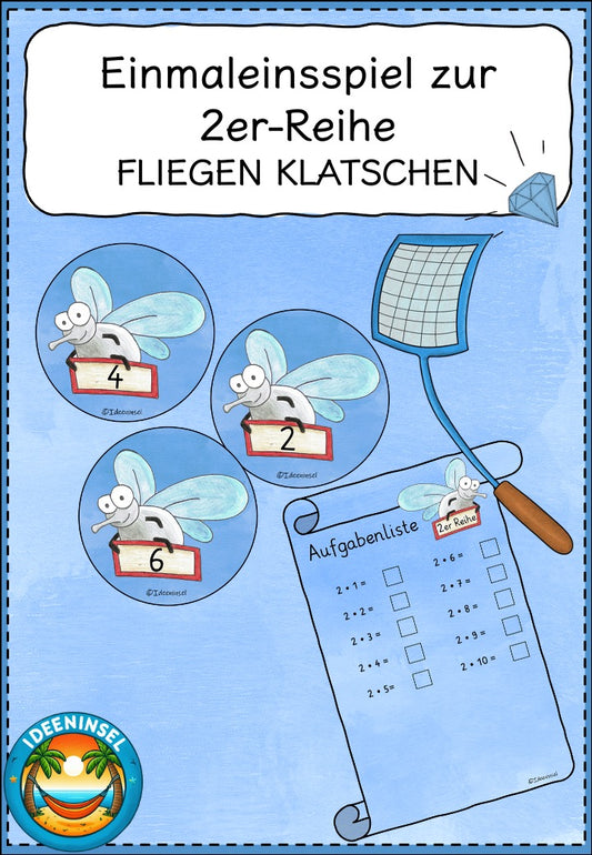 Einmaleins Klatschspiel 2er Reihe Grundschule