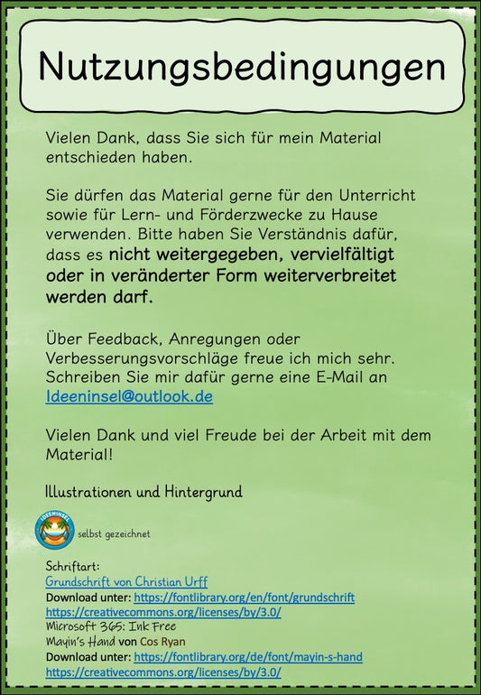 Bingo-Spielpläne mit Einmaleins-Kernaufgaben zum spielerischen Rechnen