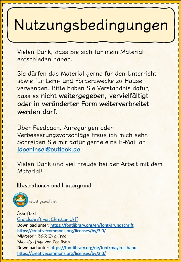Silben Bingo-Brettspiel - Gegenstände