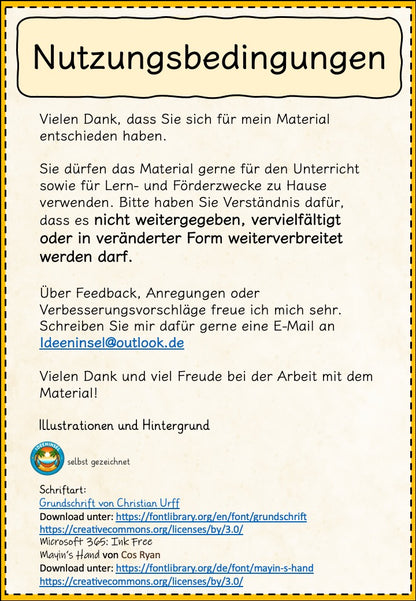 Silben Bingo-Brettspiel - Gegenstände