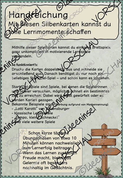 Spielerisches Lernspiel zur Förderung der phonologischen Bewusstheit