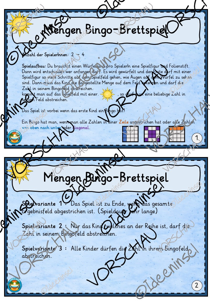 Mengenbilder im Zehnerfeld erkennen