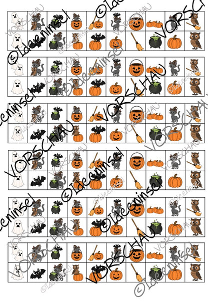 Halloween-Rechenspaziergang Zahlenraum 100 – Hunderterfeld & Zahldarstellung spielerisch üben