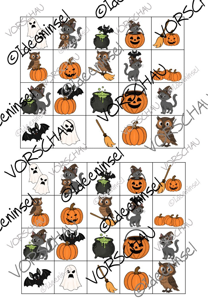 Halloween-Rechenspaziergang Zahlenraum 100 – Hunderterfeld & Zahldarstellung spielerisch üben