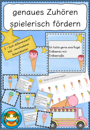 Genaues Zuhören spielerisch fördern – Lernspiel Grundschule